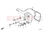 HONDA SH150A SH150i 2010 E-1 VALVE COVER