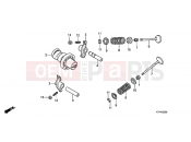 HONDA SH150A SH150i 2010 E-3 CAMSHAFT / VALVE