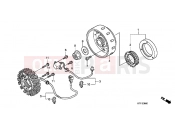 HONDA SH150A SH150i 2010 E-8 GENERATOR