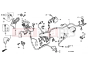 HONDA SH150A SH150i 2010 F-25 WIRING HARNESS