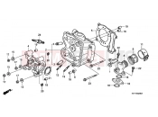 HONDA SH150i (SH150R8) 2008 E-2 CYLINDER HEAD