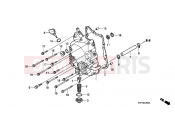 HONDA SH150i (SH150R8) 2008 E-7 RIGHT CRANKSHAFT COVER