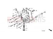 HONDA SH150i (SH150RA) 2010 E-7 RIGHT CRANKSHAFT COVER