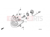 HONDA SH150i (SH150RA) 2010 F-1 HEADLIGHT