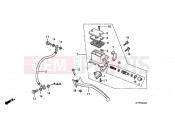 HONDA SH150i (SH150RA) 2010 F-4-2 REAR MASTER CYLINDER (SH125 / R / 150 / R)