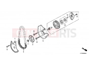 HONDA SH150i (SH150RB) 2011 E-9 OIL PUMP