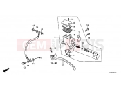 HONDA SH150i (SH150RB) 2011 F-4-1 REAR MASTER CYLINDER
