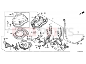 HONDA SH150i (SH150SB) 2011 F-2 METER