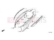 HONDA SH150i (SH150SB) 2011 F-10 BODY COVER