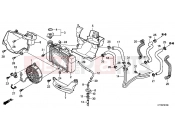 HONDA SH150i (SH150SB) 2011 F-27 RADIATOR