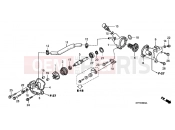 HONDA SH150D9 SH150i [Drum Brake] 2009 E-6 WATER PUMP