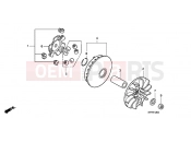 HONDA SH150D9 SH150i [Drum Brake] 2009 E-12 DRIVE FRONT