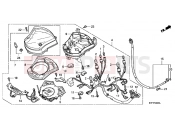 HONDA SH150D9 SH150i [Drum Brake] 2009 F-2 METER