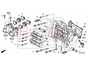 HONDA FJS600AB SILVER WING 2011 E-2 CYLINDER HEAD