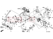 HONDA FJS600DB SILVER WING 2011 E-6 WATER PUMP