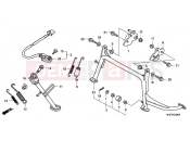 HONDA FJS600DB SILVER WING 2011 F-25 SUPPORT