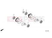 HONDA FJS600A9 SILVER WING 600 ABS 2009 E-18 BALANCER