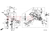 HONDA FJS600A9 SILVER WING 600 ABS 2009 E-19 THROTTLE HOUSING