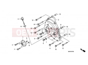 HONDA FJS400A9 SW-T400 ABS 2009 E-7 RIGHT CRANKSHAFT COVER