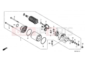 HONDA FJS400A9 SW-T400 ABS 2009 E-11-1 INDÍTÓMOTOR (FJS400D9/FJS400A)