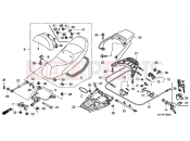 HONDA FJS400A9 SW-T400 ABS 2009 F-19 ÜLÉS