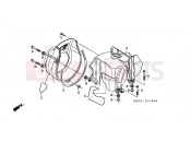 HONDA SH100Y Scoopy 2000 E-1 FAN COVER / COVER
