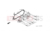 HONDA SH100Y Scoopy 2000 E-5 LEFT CRANKSHAFT COVER