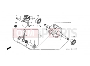 HONDA SH100Y Scoopy 2000 E-10 CRANKSHAFT / PISTON