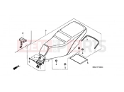 HONDA SH100Y Scoopy 2000 F-14 SEAT