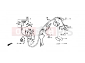 HONDA SH100Y Scoopy 2000 F-24 WIRING HARNESS