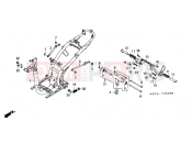 HONDA SH100Y Scoopy 2000 F-25 FRAME HOUSING
