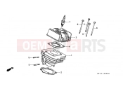 HONDA SA50L Vision 1990 E-2 CYLINDER / CYLINDER HEAD