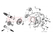 HONDA SA50L Vision 1990 E-8 TRANSMISSION