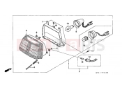HONDA SA50L Vision 1990 F-1 HEADLIGHT