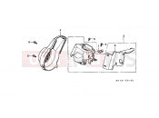 HONDA SA50R Vision 1994 E-1 FAN COVER / COVER