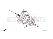 HONDA SA50R Vision 1994 F-9 FRONT WHEEL