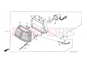 HONDA SA75M Vision 1991 F-1 HEADLIGHT