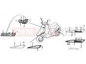 HONDA SA75M Vision 1991 F-24 SIGN