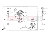 HONDA SA75P Vision 1993 E-11 CARBURETOR