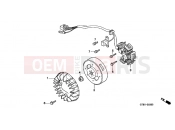 HONDA PK50MX Wallaroo 1999 E-3 GENERATOR