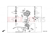 HONDA PK50MX Wallaroo 1999 E-11 CARBURETOR