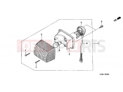 HONDA PK50MX Wallaroo 1999 F-22 REAR LAMP