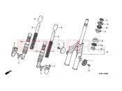 HONDA PK50SMY Wallaroo 2000 F-8 FRONT FORK
