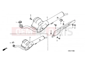 HONDA PK50SMY Wallaroo 2000 F-16 EXHAUST DRUM