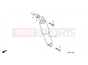HONDA PK50SMY Wallaroo 2000 F-19 REAR SHOCK ABSORBER