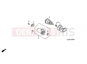 HONDA SZX50X1 X8R-X 2001 E-4 STARTER ENGINE