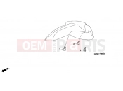 HONDA SZX50X1 X8R-X 2001 F-9 FRONT FENDER (2)
