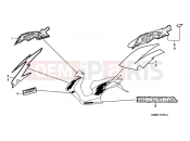HONDA SZX50X1 X8R-X 2001 F-37-1 STRIP (5)