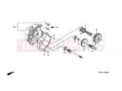 HONDA SZX50XW X8R-X 1998 E-8 TRANSMISSION