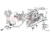 HONDA SZX50XW X8R-X 1998 E-9 CRANKSHAFT / OIL PUMP